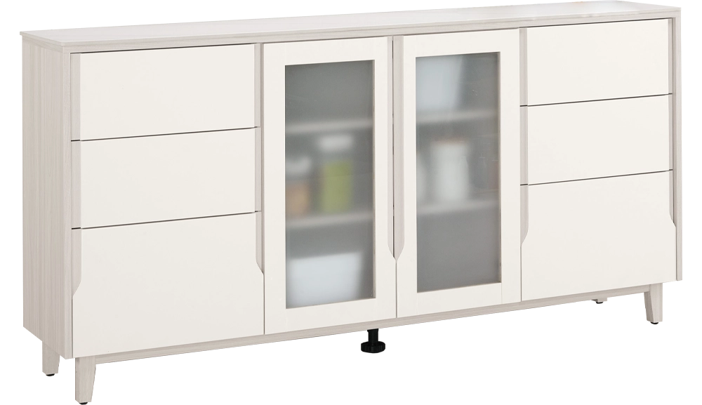 娜迪亞6尺岩板收納櫃