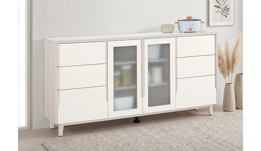 娜迪亞6尺岩板收納櫃