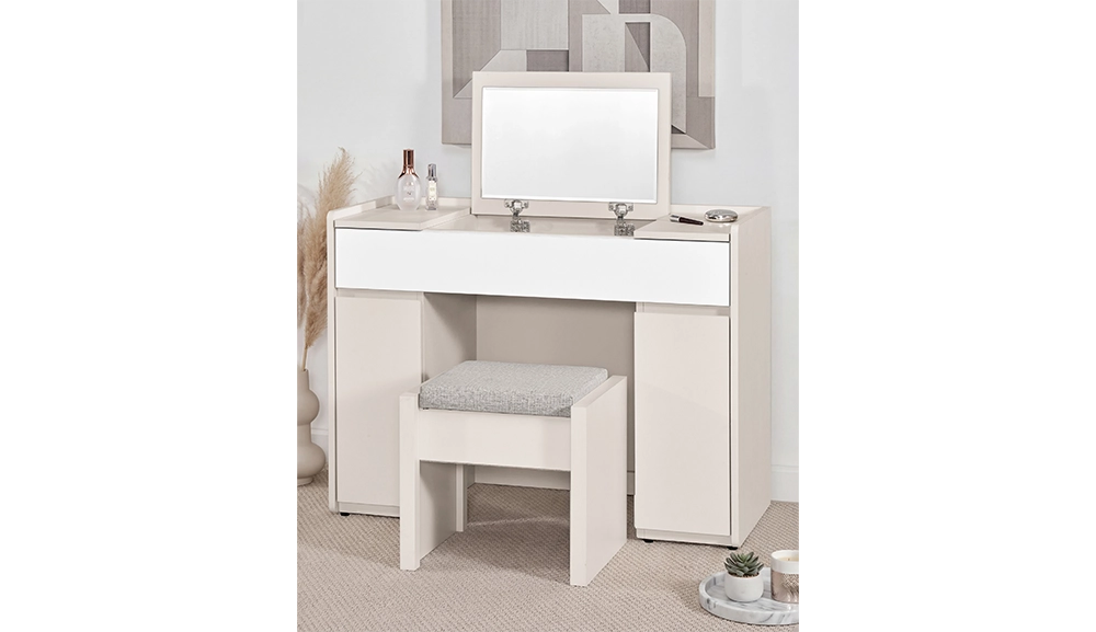 佩洛斯3.3尺掀鏡化妝台