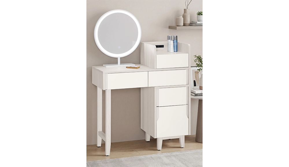 娜迪亞2.7尺伸縮化妝台(全組)(鏡台)