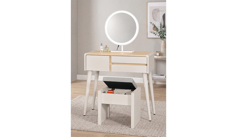 艾瑞爾2.7尺化妝台(全組)(鏡台)