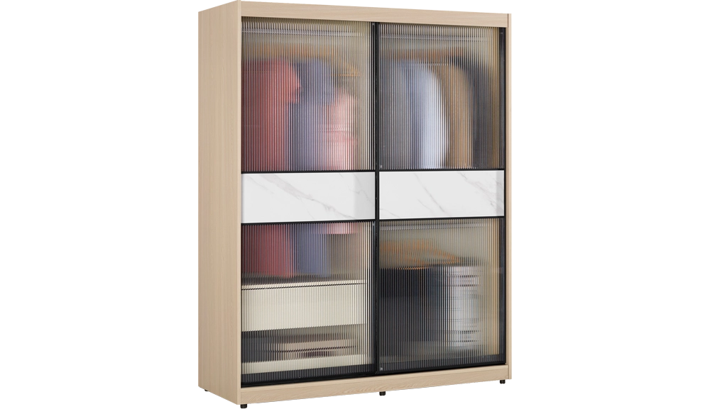 艾維斯鋁框拉門衣櫥(全組)