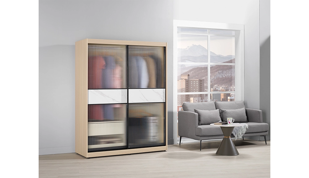 艾維斯鋁框拉門衣櫥(全組)