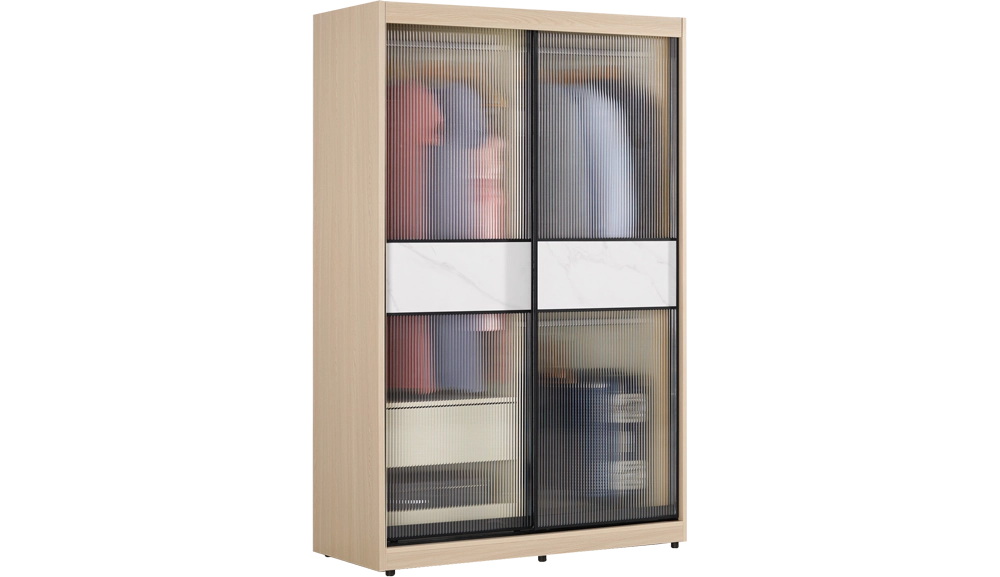 艾維斯鋁框拉門衣櫥(全組)