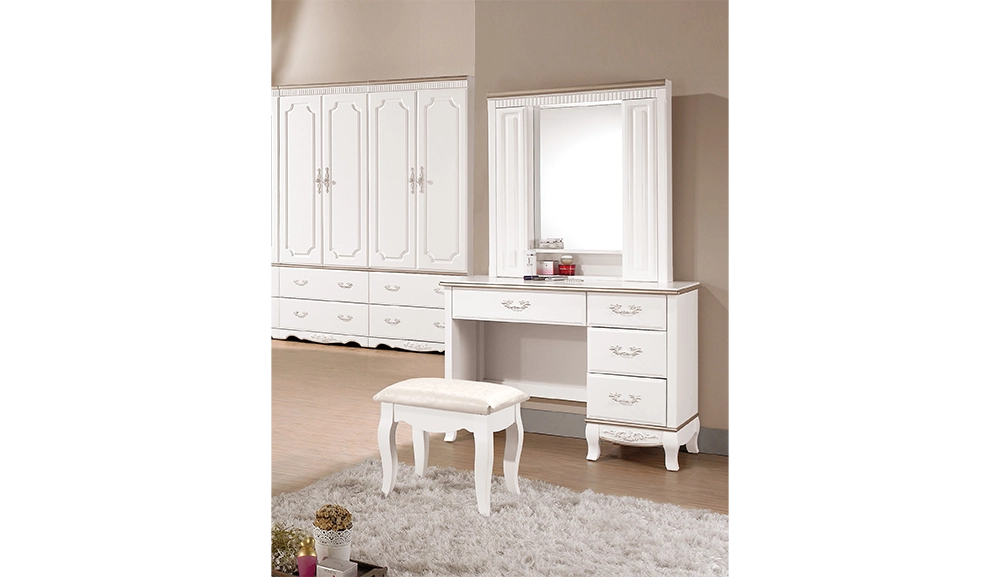 諾維雅3.5尺化妝台(全組)