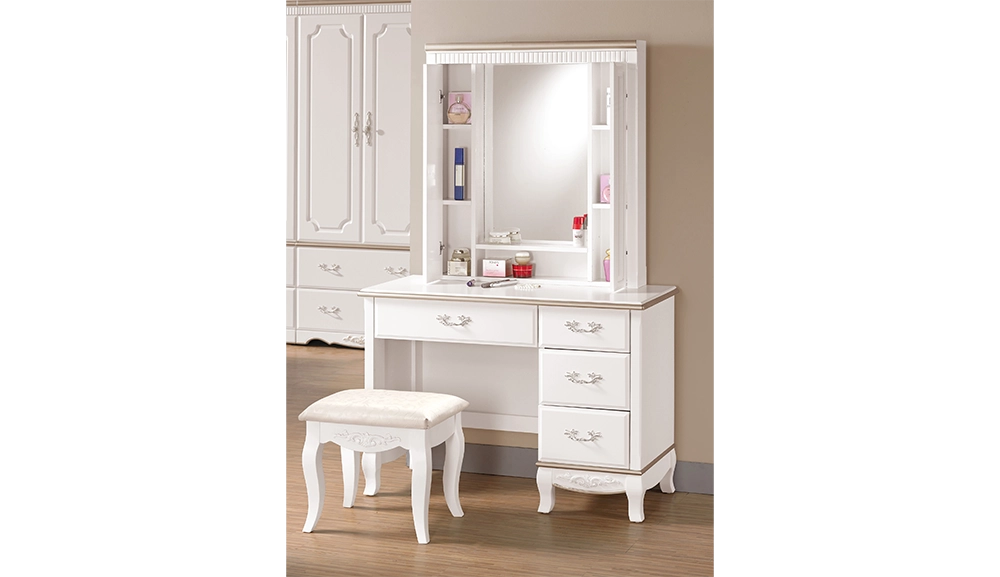 諾維雅3.5尺化妝台(全組)