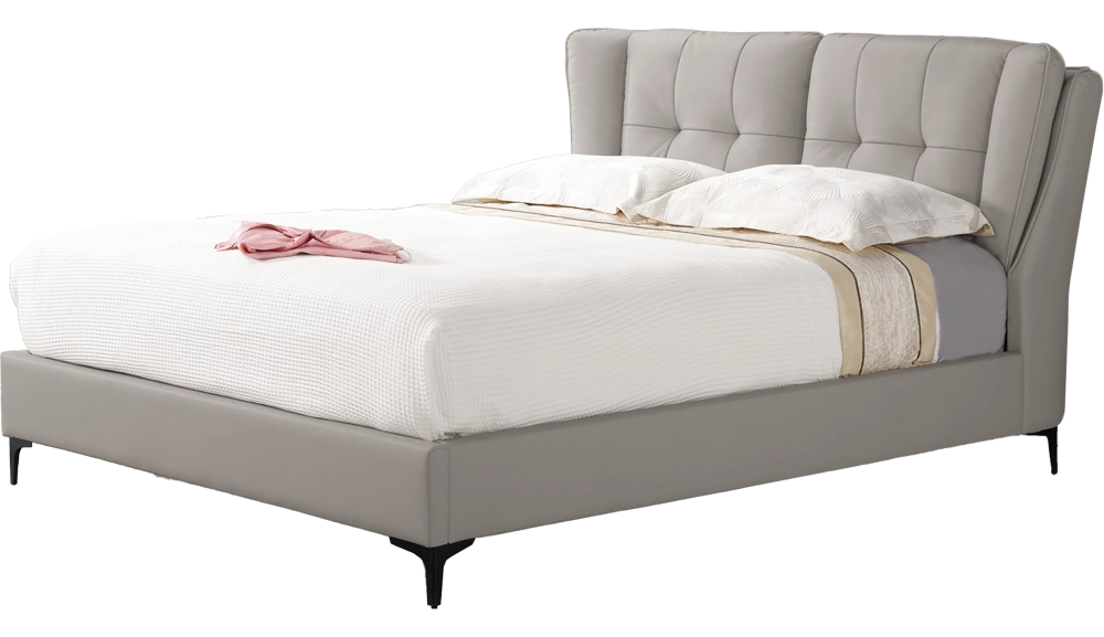 愛德格雙人床(皮)