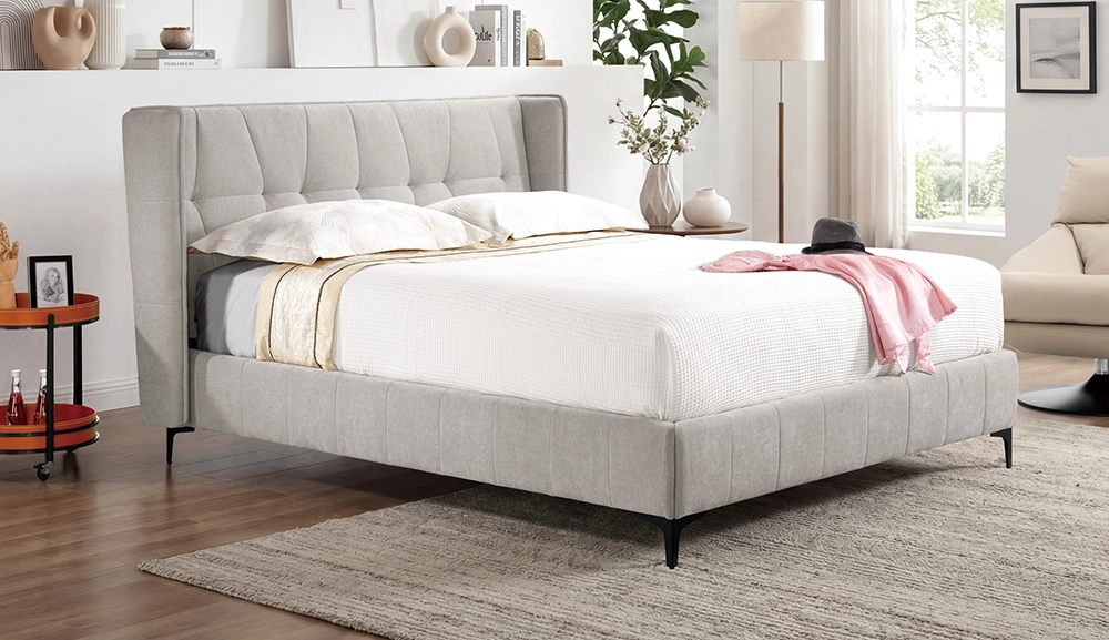 史丹尼雙人床(布)