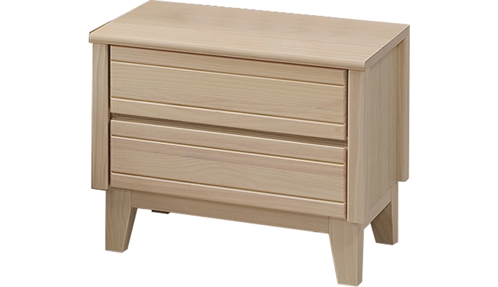 米樂實木洗白1.8尺床頭櫃