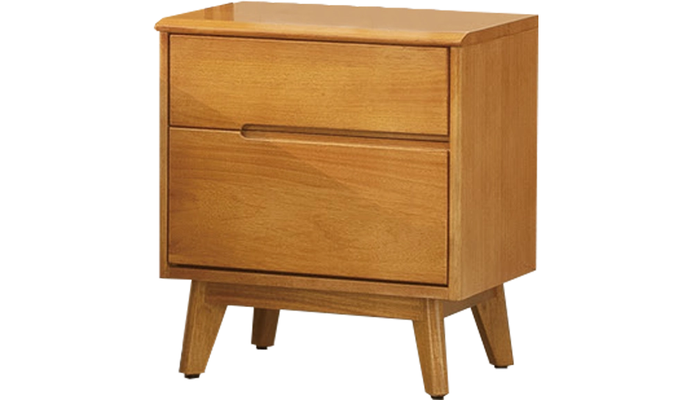 米娜淺柚木色1.65尺床頭櫃