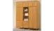 米娜淺柚木色衣櫥組