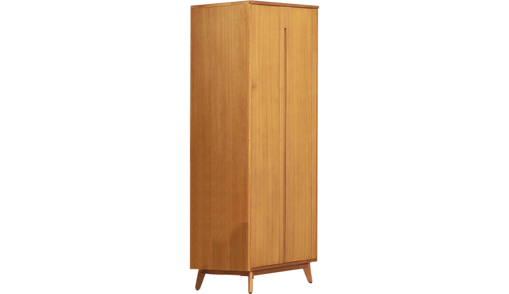 米娜淺柚木色衣櫥組