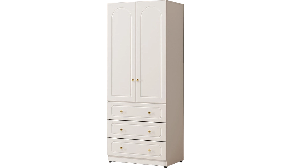 費歐娜法式奶油8X8尺衣櫥組合