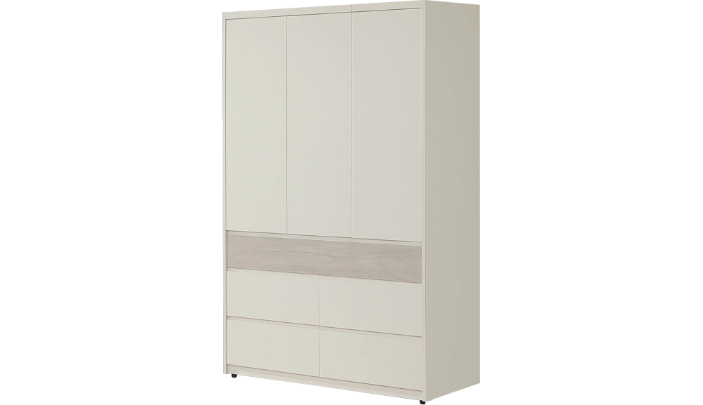 維也納4尺六抽開門衣櫥組