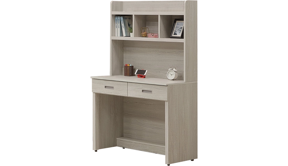 艾薇兒淺橡木3尺書桌