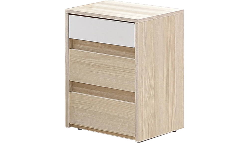 778-7白楓木1.3尺床頭櫃(皮革白)