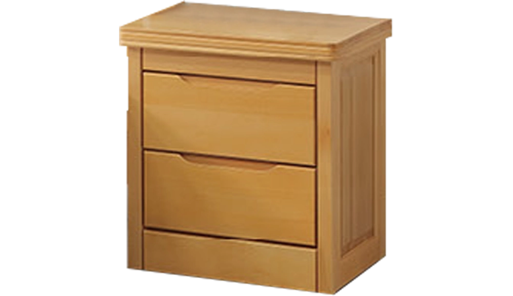 波爾檜木色床頭櫃