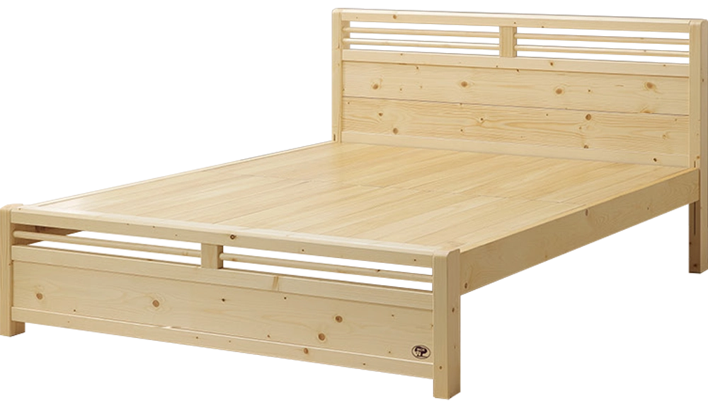 丹比北歐雲杉實木床架