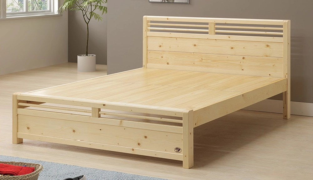 丹比北歐雲杉實木床架