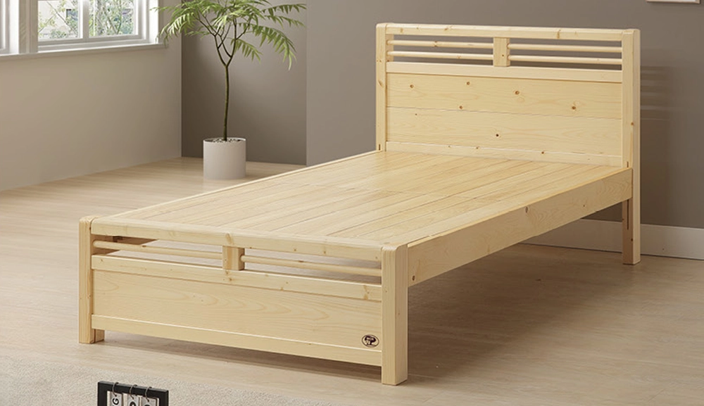 丹比北歐雲杉實木床架