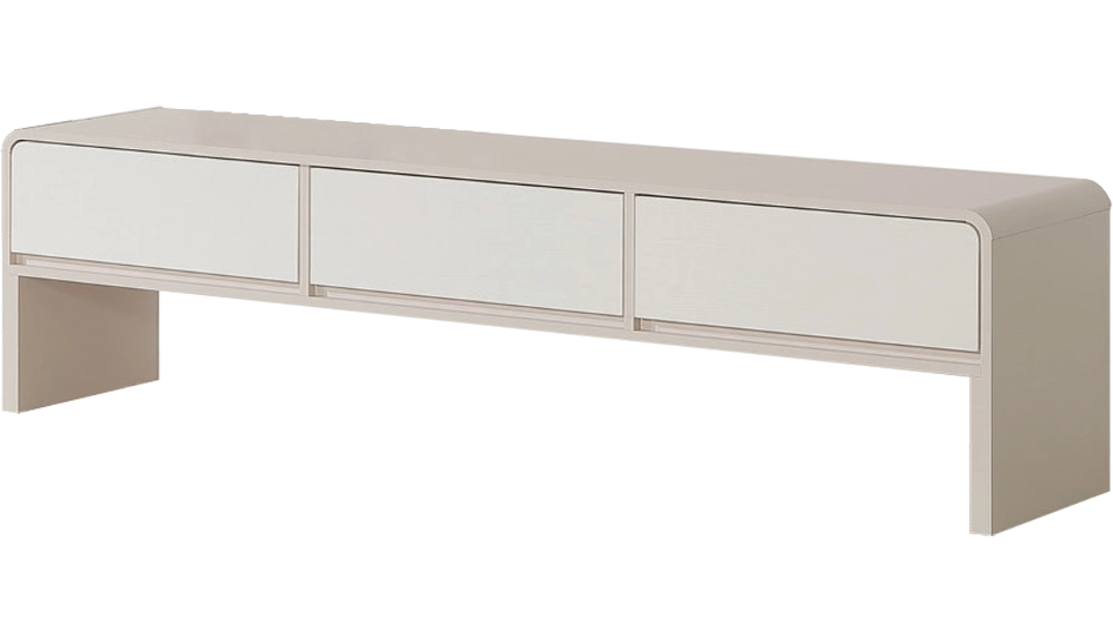 奶茶白6尺電視櫃