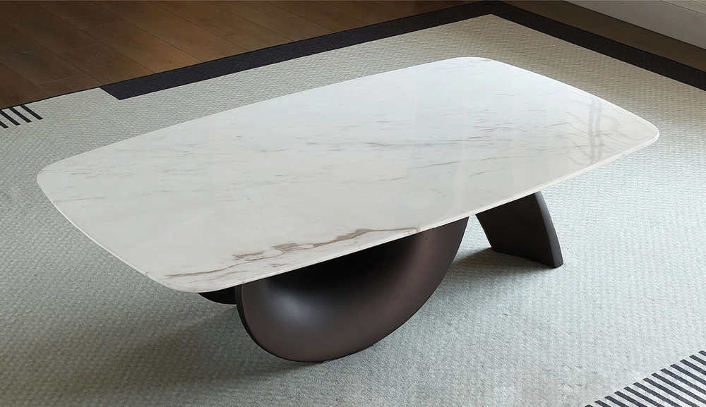 1148爵士白石面大茶几