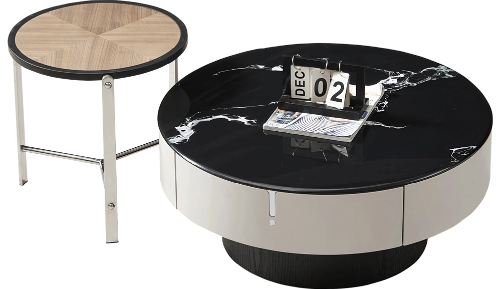 2510黑玫瑰微晶石面茶几