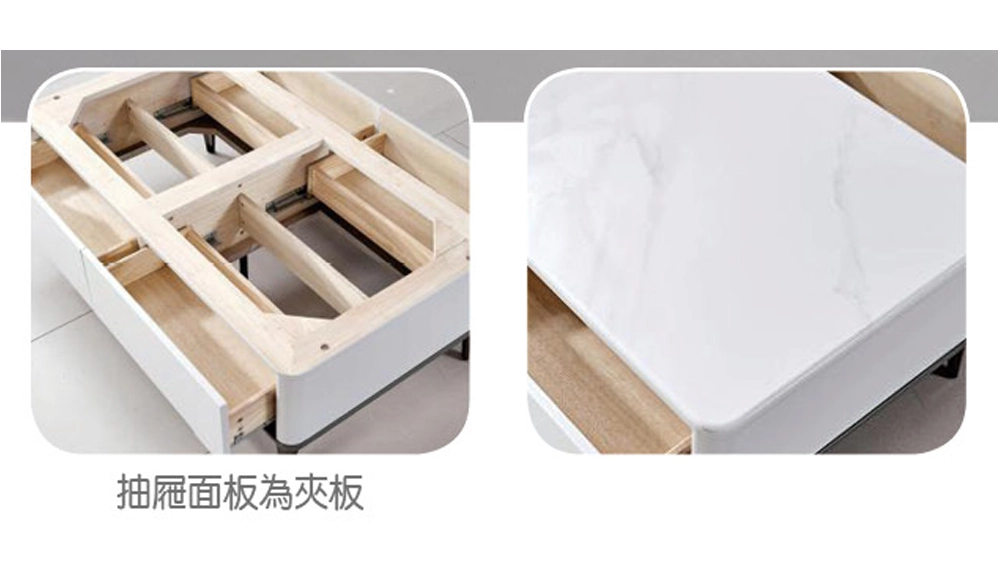 悅木130實木大茶几