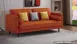 8260西皮沙發三人位(橘色)