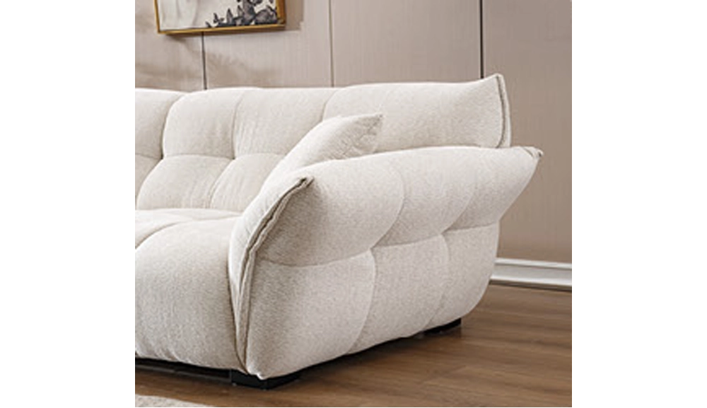 850布藝沙發四人位(米白)