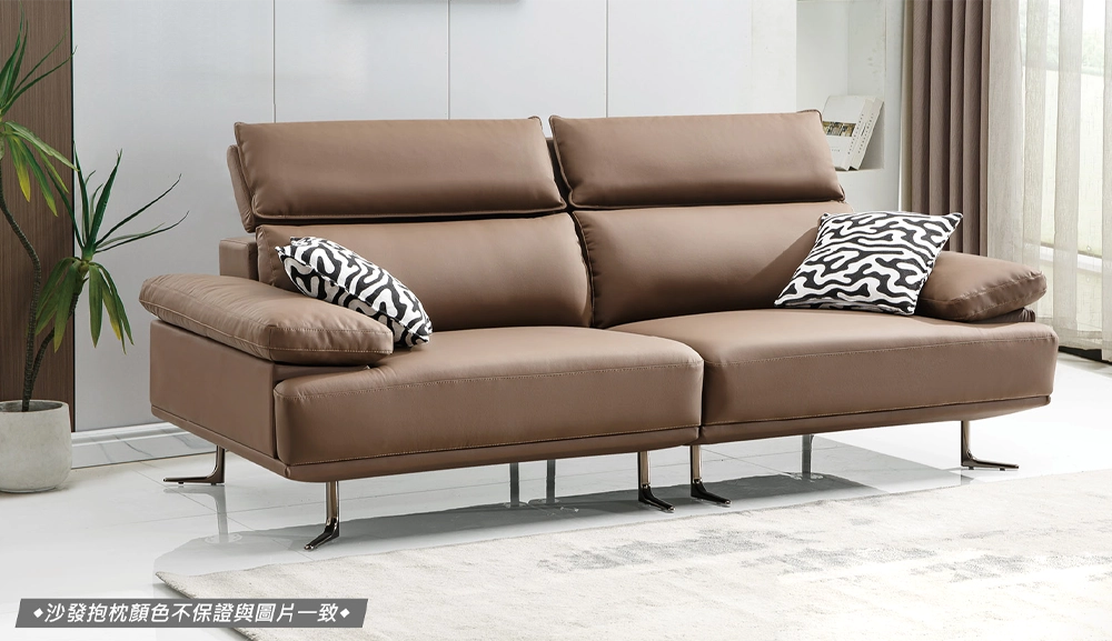 2505耐磨皮沙發四人位