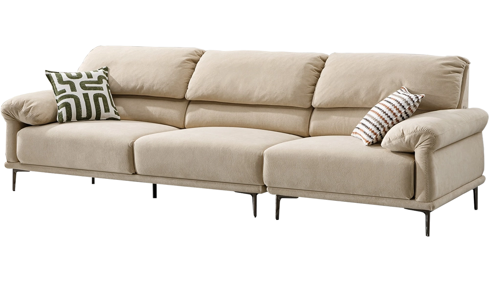 8091布藝沙發四人位