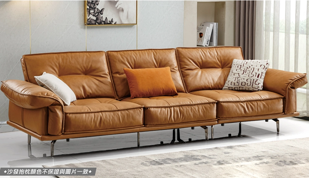 99油蠟皮沙發四人位