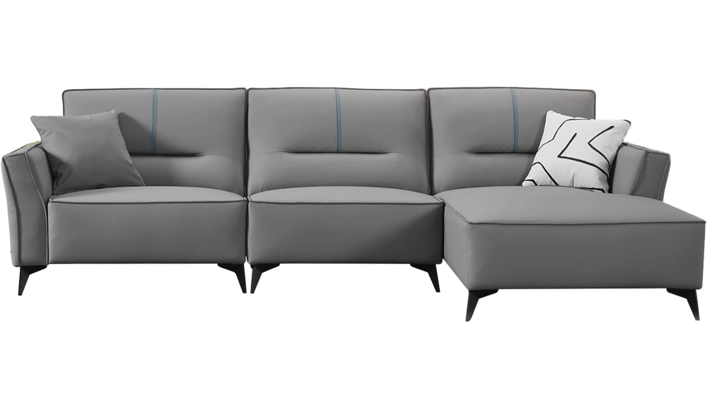 2355BL型布藝沙發(灰色)