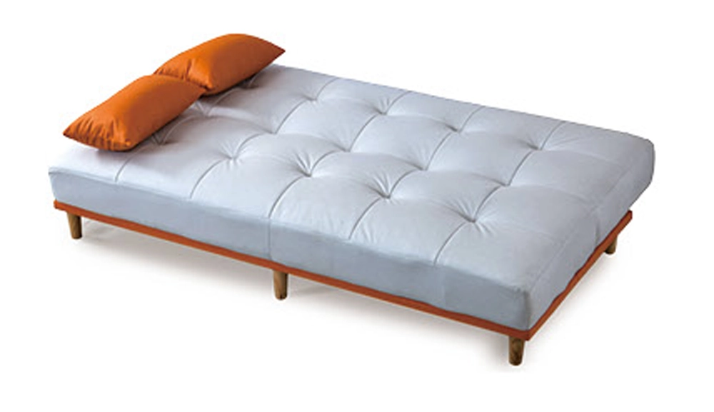 雅典耐磨皮沙發床