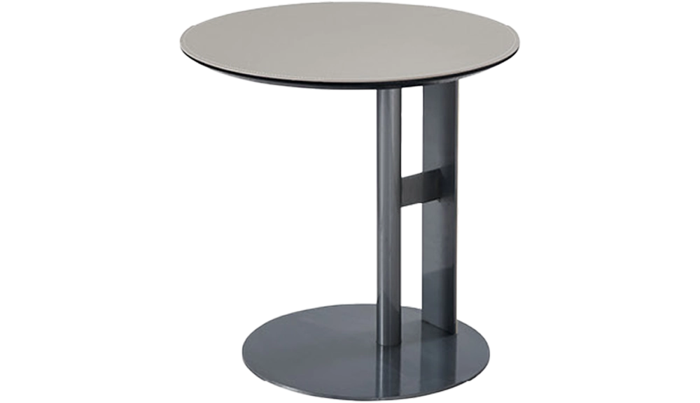 019馬鞍皮小茶几(米白色)