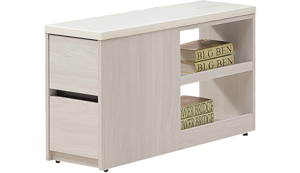 白榆木色茶邊几