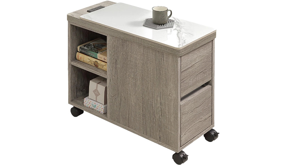 岩板活動沙發邊櫃