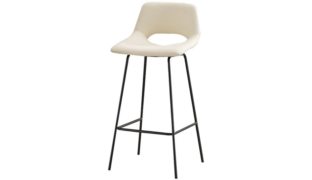 2428皮藝吧椅(米色)