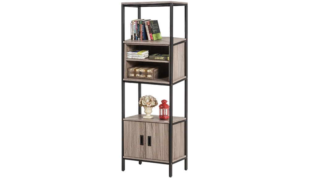 灰橡木色書櫃