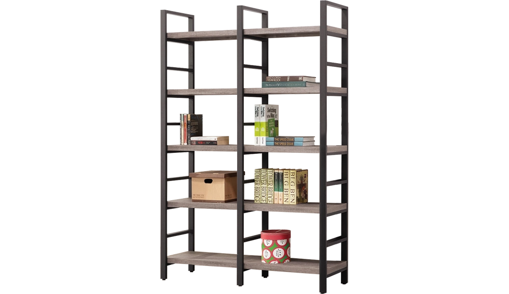 灰橡木工業風書架