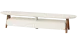 諾林象牙白岩板6.6尺矮櫃