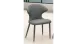 羅比特灰皮鐵腳餐椅