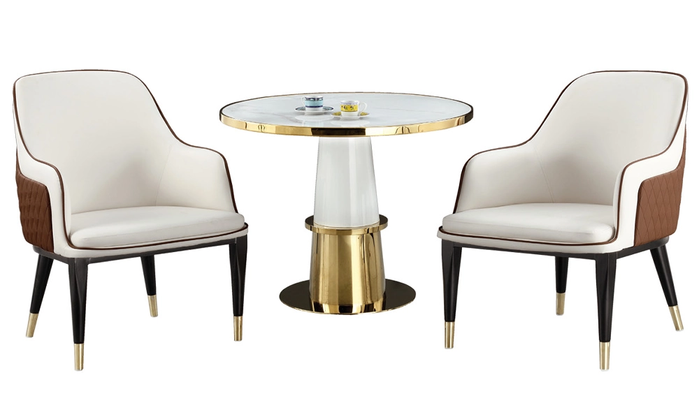 942賓利皮藝餐椅