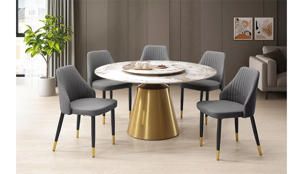 潘朵拉岩板4.5尺圓桌