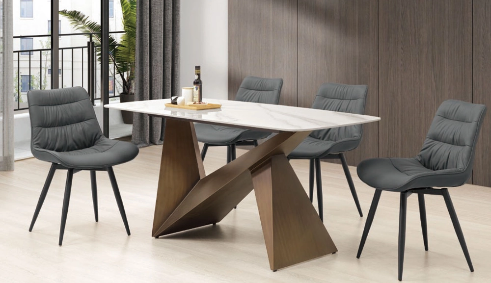 卡布奇雪山岩板餐桌