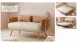 S-2229布藝功能沙發(原木色)