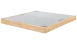 UFO懸浮實木床架